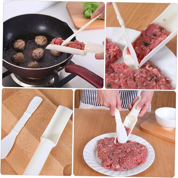 LIFKOME 3sets Plastic Meatball Maker Machine Diy Meatball Tools Quick Cooking Tool Meat Ball Maker Mold Beef Fish Shaker Kitchen Gadgets