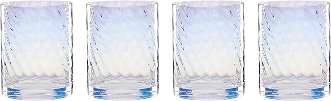 Lenox 897833 Tuscany Classics Iridescent Double Old Fashioned Glasses, Set Of 4