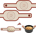 Silicone Bread Sling for Dutch Oven, 2-Pack Non-Stick Reusable Baking Mats with Long Handles, Easy Clean Sourdough Baking Supplies