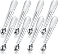 Baderke 8 Pcs Tomato Stem Corer Strawberry Baller Stainless Steel Strawberry Huller Tool Fruit Vegetable Stem Remover