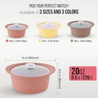 20oz Platinum Silicone Microwave Steamer Pot with Handle & Lid - Korean 100% Food-Grade Steamer Bowl, Heat-Resistant Cooker with Steam Holes, Easy Clean, Dishwasher Safe, Dry Rose