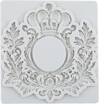Baroque Frame Fondant Silicone Molds For Cake Decoration Cupcake Topper Candy Polymer Clay Chocolate Gum Paste Set of 4