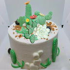 Cactus Silicone Molds Cacti Hawaiian Fondant Mold for Making Sugar Chocolate Candy Gum Paste Cupcake Cake Decoration Supplies