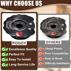 Podoy 119367 Reusable Coffee Filter Cover Lid Compatible with Keurig My K-Cup 2.0 Series K200 K250 K300 K350 K400 K450 K460 K475 K500 K550 K560 K575 Brewers (3 Pack)