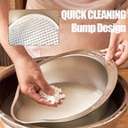 Rice Strainer Washing Bowl Rice Washer for Quinoa, Stainless Steel Side Drainers Colander for Cleaning Fruits, Vegetables, and Beans