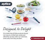 Zyliss Slicer - Food Cutter with Dishwasher Safe Blade & Pieces - Kitchen Tool for Easy & Effortless Slicing - Multipurpose Tool for Vegetables & More - 4-in-1 Slicer & Grater