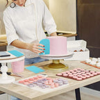 Piping Bags and Tips Set, Cake Decorating Kit Supplies, Frosting Piping Kit for Baking with Pastry Bags and Tips, Standard Converters, Silicone Rings, Reusable Piping Bags for Cookie Icing, Cupcake