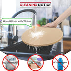 Unicook Round Pizza Stone 12 Inch, Cordierite Bread Baking Stone for Oven and Grill, Thermal Shock Resistant, Including Dough Scraper