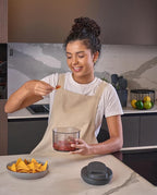 Zyliss Easy Pull Food Chopper and Manual Food Processor - Hand-Held Slicer & Dicer for Fruits & Vegetables - Easy Pull Manual Food Chopper - Cooking Gadgets & Kitchen Essentials - Easy Pull 3.0