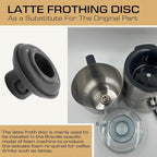 BMF600XL Latte Frothing Disc for Breville Milk Cafe - Milk Frother Plate Replacement Coffee Machine Accessories Part #BMF600XL - Fixes Milk Frothing Problems