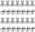 LOVIMAG Fridge Magnets 28Pcs Refrigerator Whiteboard Small Strong Magnet Classroom Kitchen Accessories Decorative Locker Set Decor Must Haves Office Calendar Refrigerador Magnetic Cute Crafts Silver