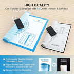 Silicone Baking Pastry Mat,36" x 24" Large Non Stick Sheet Mat with Measurement, Non-slip Food Grade Dough Rolling Mat for Making Cookies,Macarons,Bread