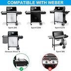Full Size Griddle for Weber Old Spirit 200 Series Grills, Flat Top Griddle for Spirit E/S 200 & 210 Side Control Panel, Spirit 500, Genesis Silver A Gas Grills, Replace for 7521 7522 7523 65904 65905