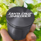 Santa Cruz Shredder Metal Spice Grinder Made in USA (Medium (2.2 Inch), Grey)