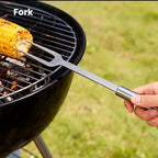 Grilling Accessories Tool Kit 4-Piece, Stainless Steel Barbeque Grilling Tools Set for Men with Carry Bag for Outdoor Grilling BBQ Tools Kit