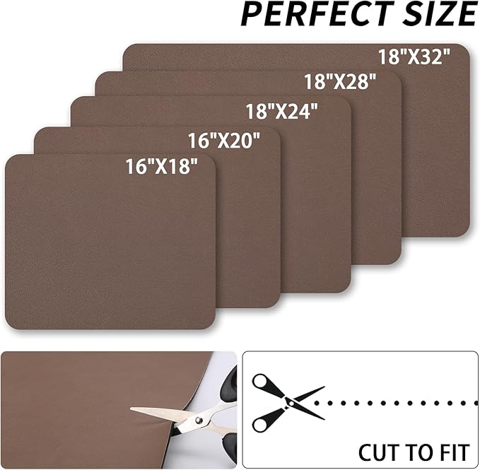 HotLive Dish Drying Mat for Kitchen Counter, Heat Resistant Drainer Mats with Non-slip Rubber Backed, Hide Stain Kitchen Super Absorbent Draining Mat, Easy to Clean Dish Rack Pad, Brown 18"x28"