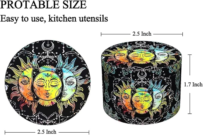 Grinder Spice Grinder for Kitchen, Black