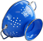 Calypso Basics by Reston Lloyd Powder Coated Enameled Colander, 5-Quart, Azure