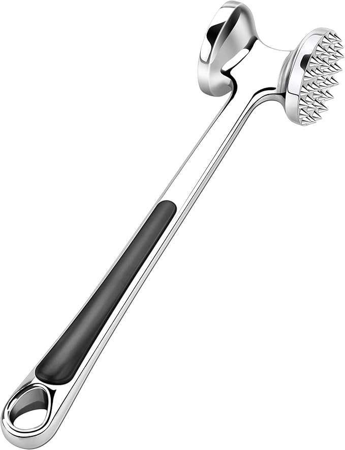 Meat Tenderizer Kitchen Mallet Hammer Tool Manual Pounder For Tenderizing Chicken Steak Beef Poultry