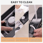 ONCE FOR ALL Safe Mandoline Slicer For Kitchen, AdjustableThickness 0.1-8 mm Professional Vegetable Slicer For Food, Fruit Slices, Potato Chips, Fast Meal Prep (4th Gen Gray)