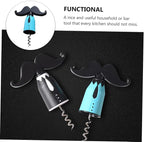PRETYZOOM Gentleman Shape Wine Opener Portable Corkscrew Wine Cork Remover Kitchen Gadget Bar Tool Random Color