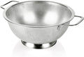 Gulex Colander Stainless Steel 5-Quart, Strainer for Kitchen Food, Dishwasher Safe