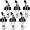 Liquor Bottle Pourers Set of 6 Wine Pourers 1oz Measured Liquor Pourers liquor Dispenser Bartender Pourer for Alcohol Tequila Cocktail Whiskey Home bar