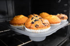 Fox Run Non-Stick Extra Large Muffin and Cupcake Pan, 6 Cup