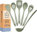 Starpack 'Like a Boss' XL Premium Silicone Cooking Utensils Set (6 Pcs) 13" - Heat Resistant Kitchen Utensils 600°F - Non-Stick Silicone Utensil Set - Large Kitchen Utensils Set for Cooking & Serving
