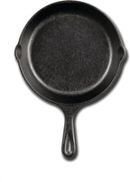 Lodge Seasoned Cast Iron Skillet - PFAS-Free, Non-Toxic Cookware - Use with an Oven, Stove, Grill, or Campfire - Naturally Non-Stick & Oven Safe - 6.5 Inches
