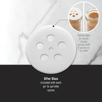 Kamenstein 20 Jar Heritage Revolving Countertop Spice Rack Organizer with Spices Included, FREE Spice Refills for 5 years, Brushed Stainless Steel with Black Caps (Pack of 3)