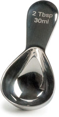 RSVP International Coffee Scoop Collection, 2-Tablespoon, Compact, Stainless Steel