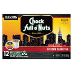 Chock Full o' Nuts Midtown Manhattan Keurig K-Cup Pods for Keurig Brewers – Premium Arabica, Medium Roast – Single Serve – 6 Packs of 12 K-Cup Pods