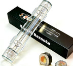 Clear Sushi Bazooka – Easy Sushi Making Kit for Beginners & Professionals | DIY Sushi Maker mold for Perfect Rolls at Home | Fun Japanese Cooking Gadget for Family, Parties & Gift