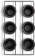 Mrs. Anderson's Baking 6-Cup Popover Pan, Carbon Steel with Non-Stick Coating, PFOA Free, 15.75 x 9 x 2.25-Inches