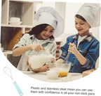 LABRIMP 9-piece Kitchen Gadgets Set Teal Kitchen Accessories Non Stick Cooking Tools Plastic Handle Utensil Set Baking Utensil Set Cooking Utensils