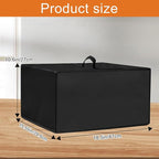 Heavy Duty Oven Cover for Breville BOV845BSS/BOV860BSS Smart Oven Pro, 15.56"D x 18.52"W x 10.64"H, 600D Heat-Resistant Oxford w/Aluminum Foil, Waterproof Oil-Proof Countertop Oven Protector