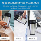 Kenmore Single Serve Coffee Maker – Compatible with Keurig K‑Cup Pods & Ground Coffee, One Cup Brewer, 6–12 Oz Brew Sizes, Travel Mug Friendly, Auto Shut‑Off, Hot & Iced Maquina de cafe, White