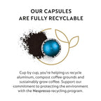 Nespresso Capsules Vertuo, Odacio, Medium Roast Coffee, 30-Count Coffee Pods, Brews 7.8oz.