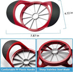 Apple Cutter Slicer & Corer Kit - 12-Blade Apple Slicer & Corer, Includes 3 Premium Stainless Steel Fruit Forks
