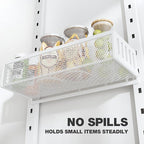 Pantry Door Organizers and Storage, 8-Tier Large Metal Heavy-Duty Frame Over the Door Spice Rack, 2 in 1 Wall-Mounted or Hanging shelf for Kitchen, Bathroom, Laundry Room, Bedroom, Closet &Nursery
