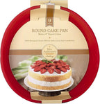 Mrs. Anderson's Baking Silicone 9-Inch Round Cake Pan, BPA Free, Non-Stick European-Grade Silicone, 9.5 x 2.25-Inches