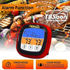 Multifunctional Digital Thermometer for Cooking,Food Thermometer+Thermometer Alarm+Kitchen Timer,Large Color Screen,Instant Read,Fast Response,grill bbq accessories,Kitchen Oven Meat Thermometer-DMT01
