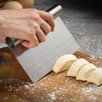 4 pcs Pizza Tool Set Including Pastry Pizza Roller, Pizza Dough Docker that Time-Saving and Dough Cutter and Silicagel Pastry Brush (4 pcs)