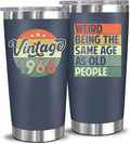 NewEleven 60th Birthday Gifts For Men Women - 1966 60th Birthday Decorations For Him Her - Turning 60 Year Old Gifts For Man, Woman, Mom, Dad, Wife, Husband - 20 Oz Tumbler