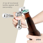 Umbra Rodeo Buddy Bottle Opener with Stand, Chrome