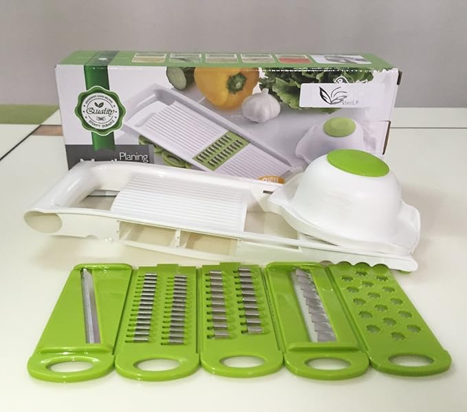 Kitchen Vegetable Slicer Mandoline Slicer Grater Set