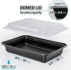 Igluu Meal Prep Containers Reusable (10 Pack) – Food Containers with Lids – Stackable, Microwave, Freezer & Dishwasher Safe – 28oz – 1 Compartment – BPA-Free