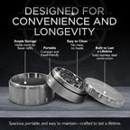 2.5-inch Premium Stainless Steel Culinary Herb & Spice Grinder Mill for Kitchen Use