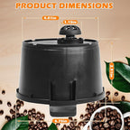 Brew Basket Replacement for K-Duo Single Serve & Carafe Coffee Maker (ONLY Gen 1, NOT Fit K-Duo Essentials or Other Machine), Coffee Maker Brew Filter Basket